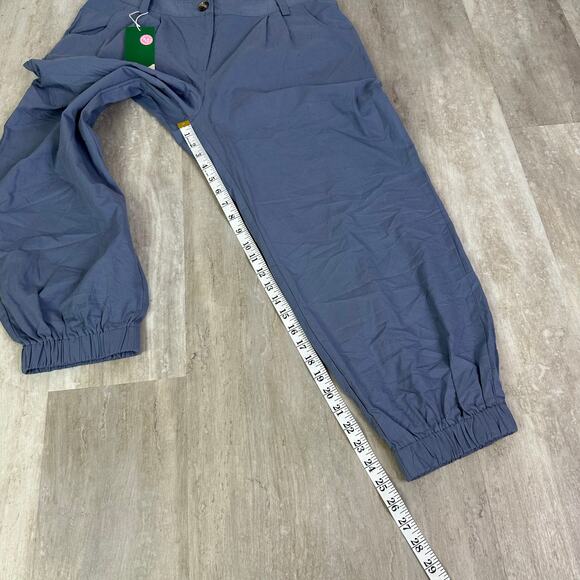 NEW Halara Mid Rise Zipper Pocket Casual Cotton Joggers Size XL - Picture 6 of 8